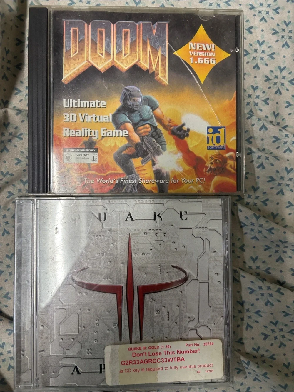 Doom Ultimate 3D pc Game and quake iii arena